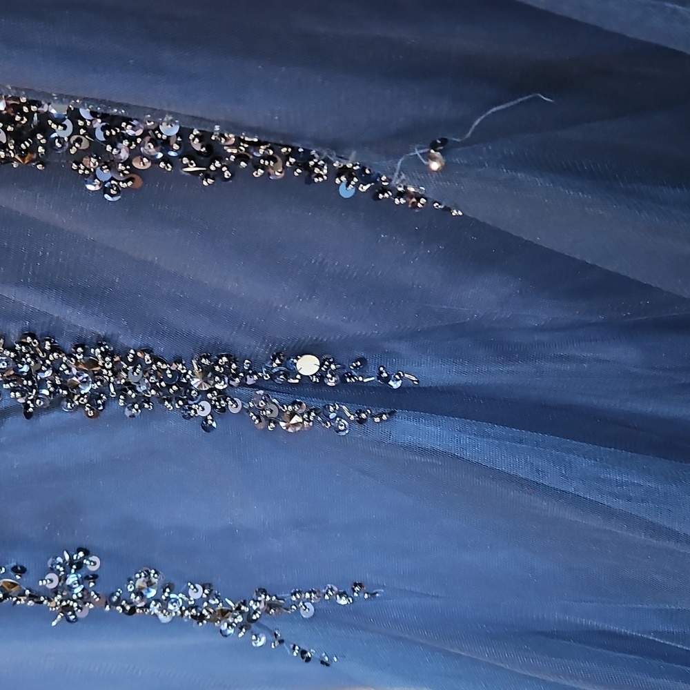Jovani Royal Blue Formal Mermaid Dress - Picture 10 of 12